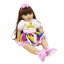 Мягконабивная кукла Реборн девочка Полина, 60 см-3